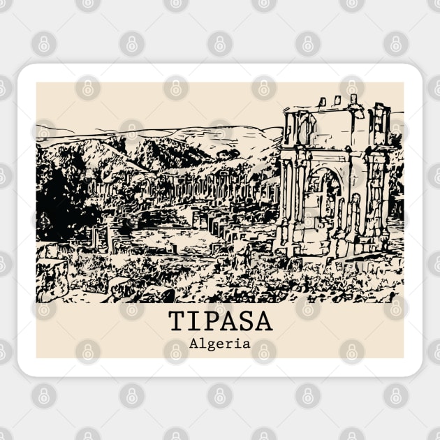 Tipasa - Algeria Sticker by Lakeric